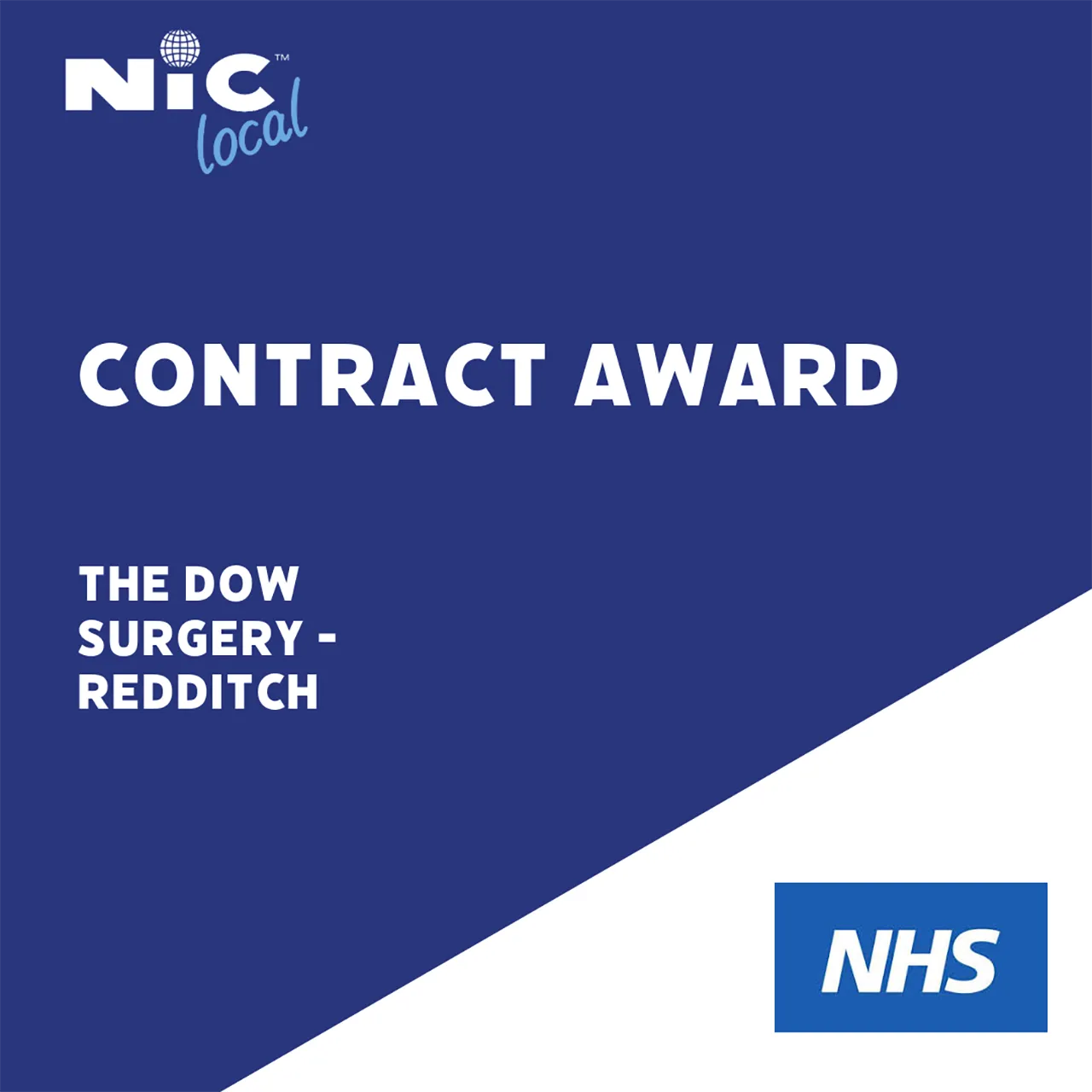 nic local contract award dow surgery