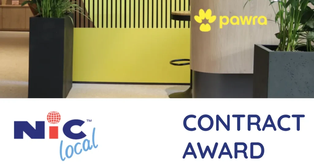 nic local contract award pawra