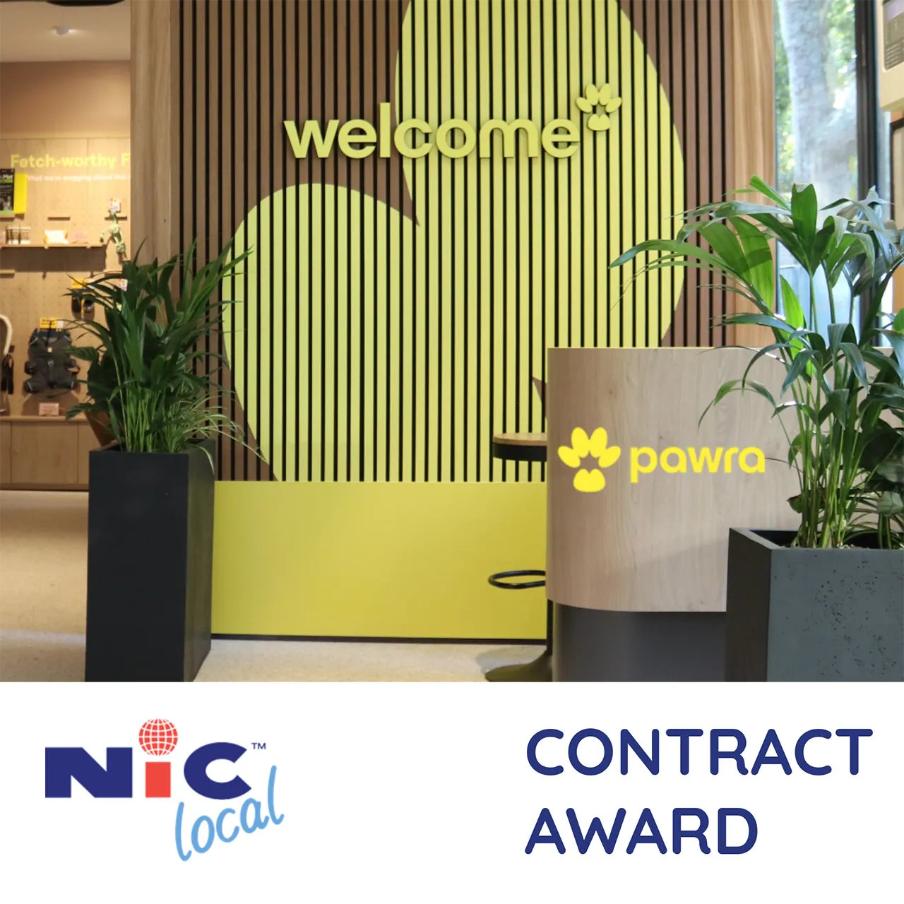 nic local contract award pawra